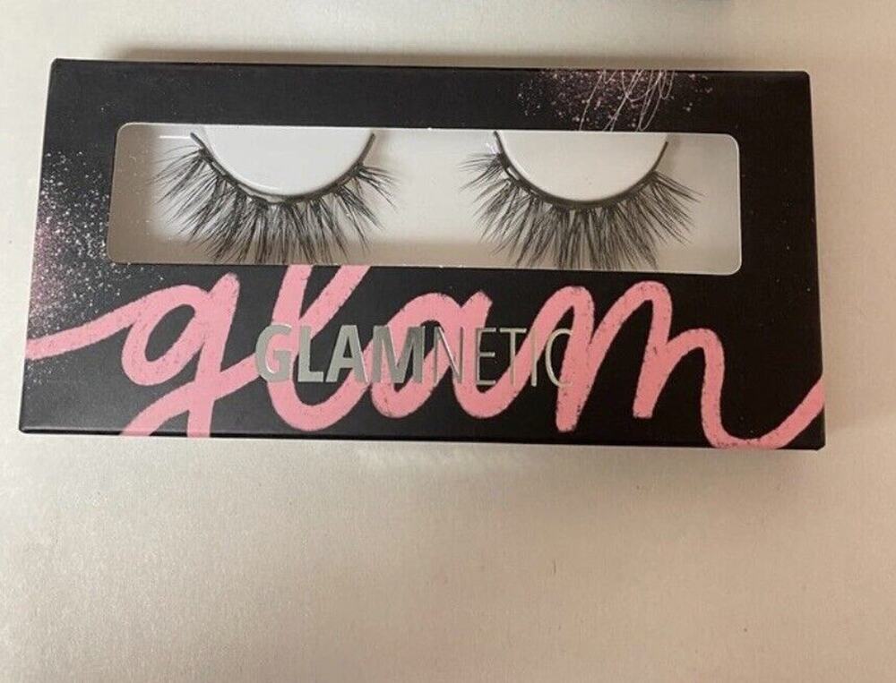 Glamnetic Magnetic Eyelashes - Babygirl Short Lashes Wispy Round Natural 1 Pair